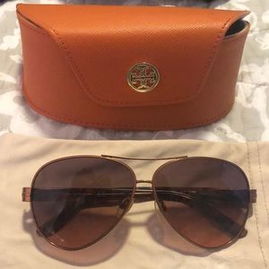 Tory Burch aviator sunglasses